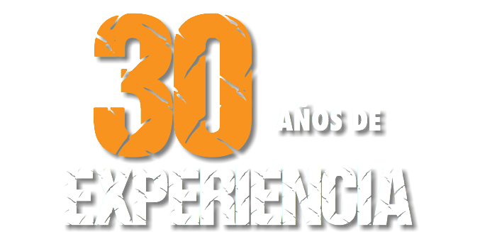 30 AÑOS DE Experiencia